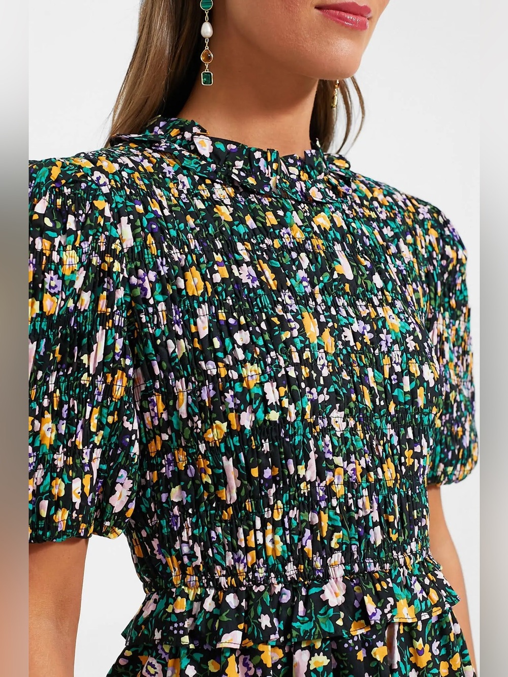 Tuckernuck Hyacinth House Samantha Midi Dress - Size L - Like New! - Picture 2 of 5